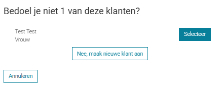 Bedoel je deze klant