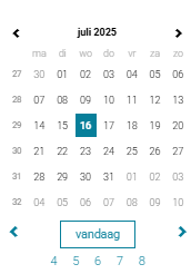 Kalender afsprakenboek