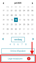 Lege recepturen