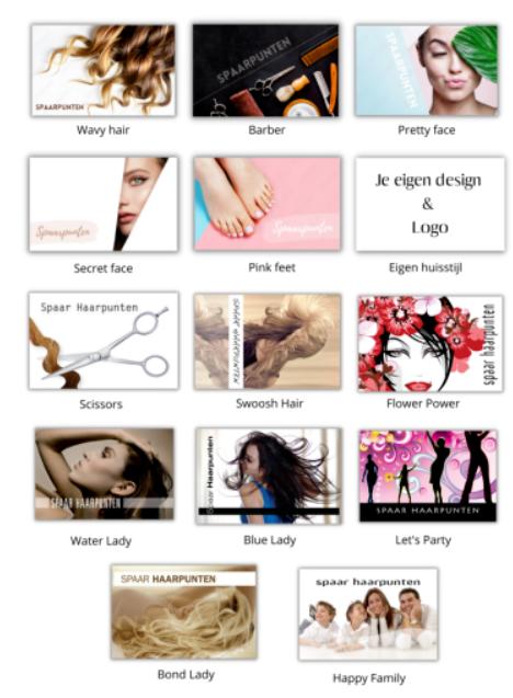 Spaarpassen designs 2