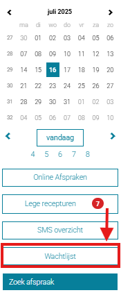 Wachtlijst