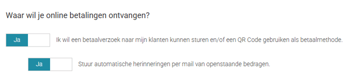 online betalingen