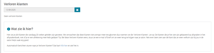 verloren klanten