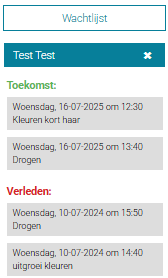 wachtlijst zoeken
